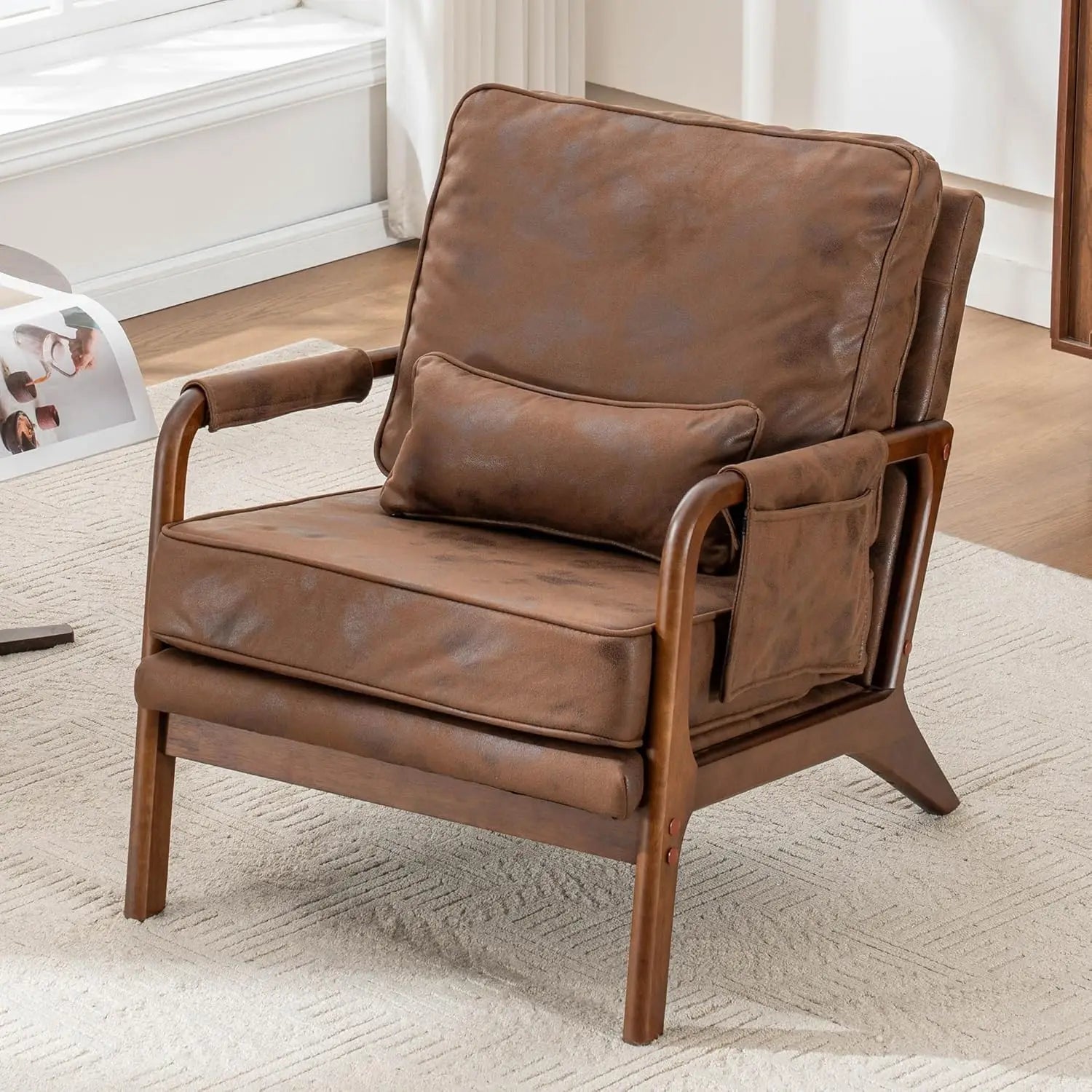 Mid-Century Accent Chairs (Set of 2)