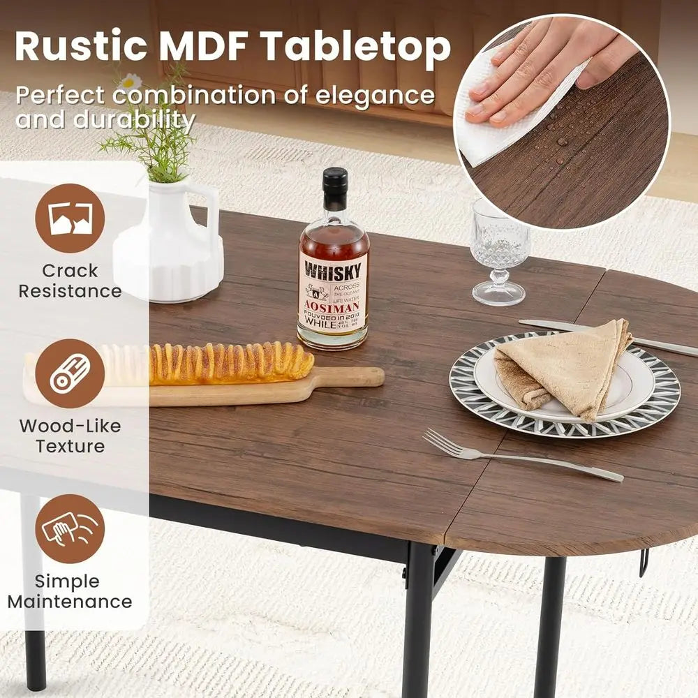 Drop Leaf Dining Set (2 Seater)