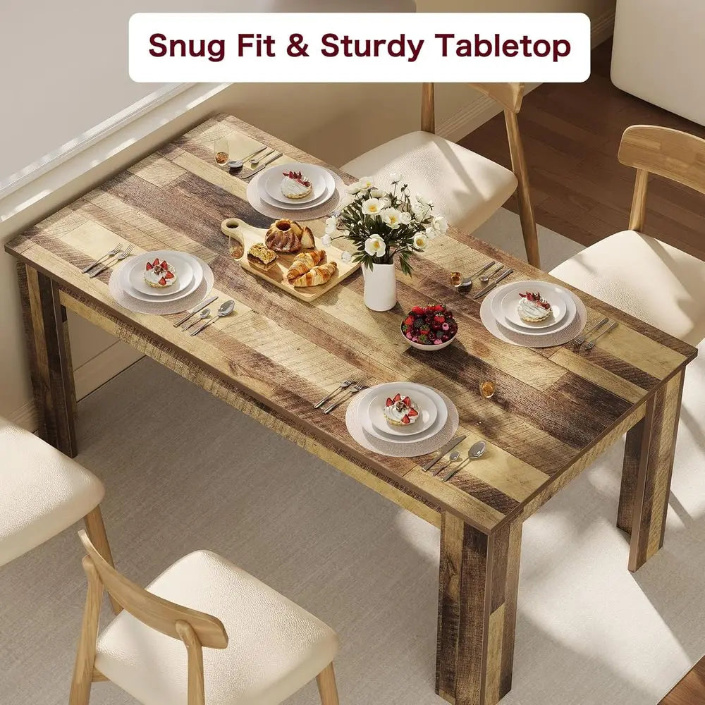 Farmhouse Rectangular Dining Table