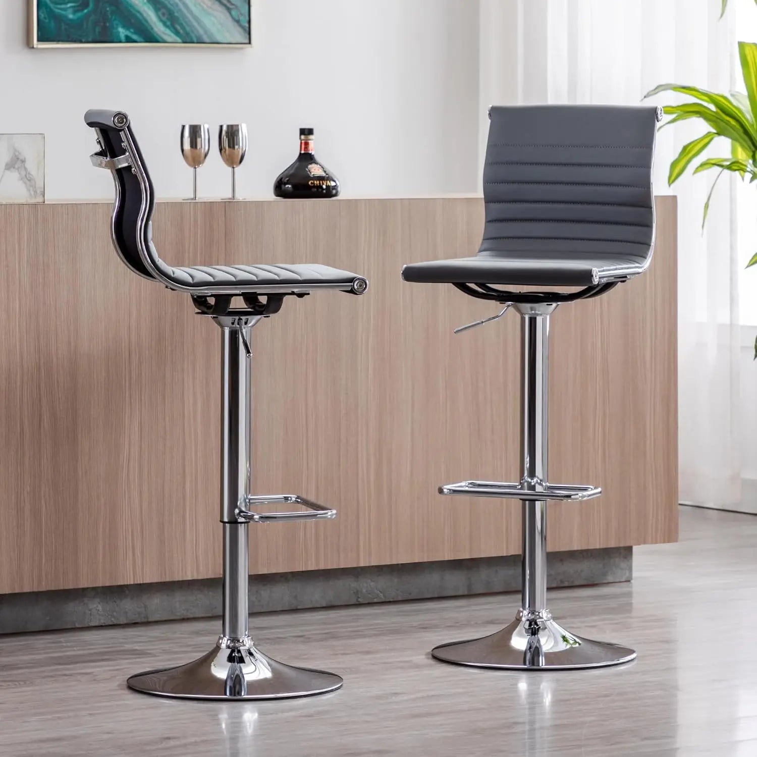 Swivel Counter Bar Stools (Set of 2)