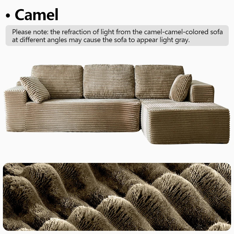 L-Shaped Cloud Sectional Sofa