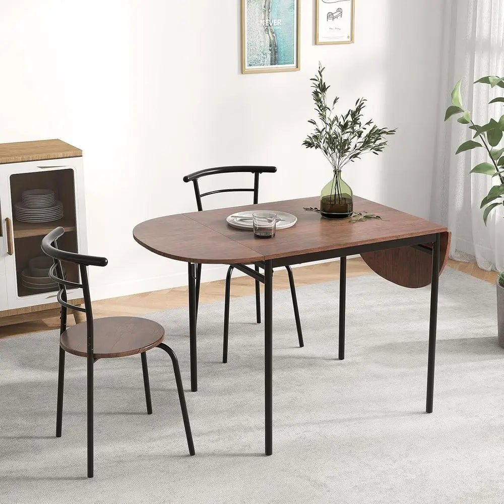 Drop Leaf Dining Set (2 Seater)
