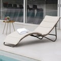 Wicker Sun Lounger Chair