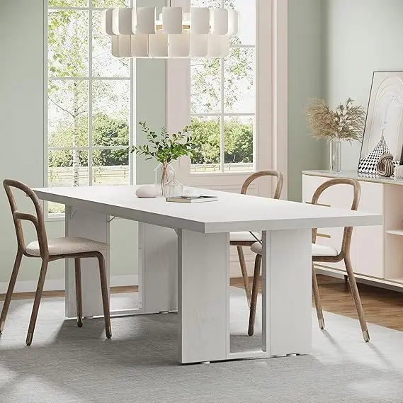 Rustic Farmhouse Dining Table (6–8 Seater)