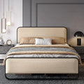Queen Platform Bed with Storage