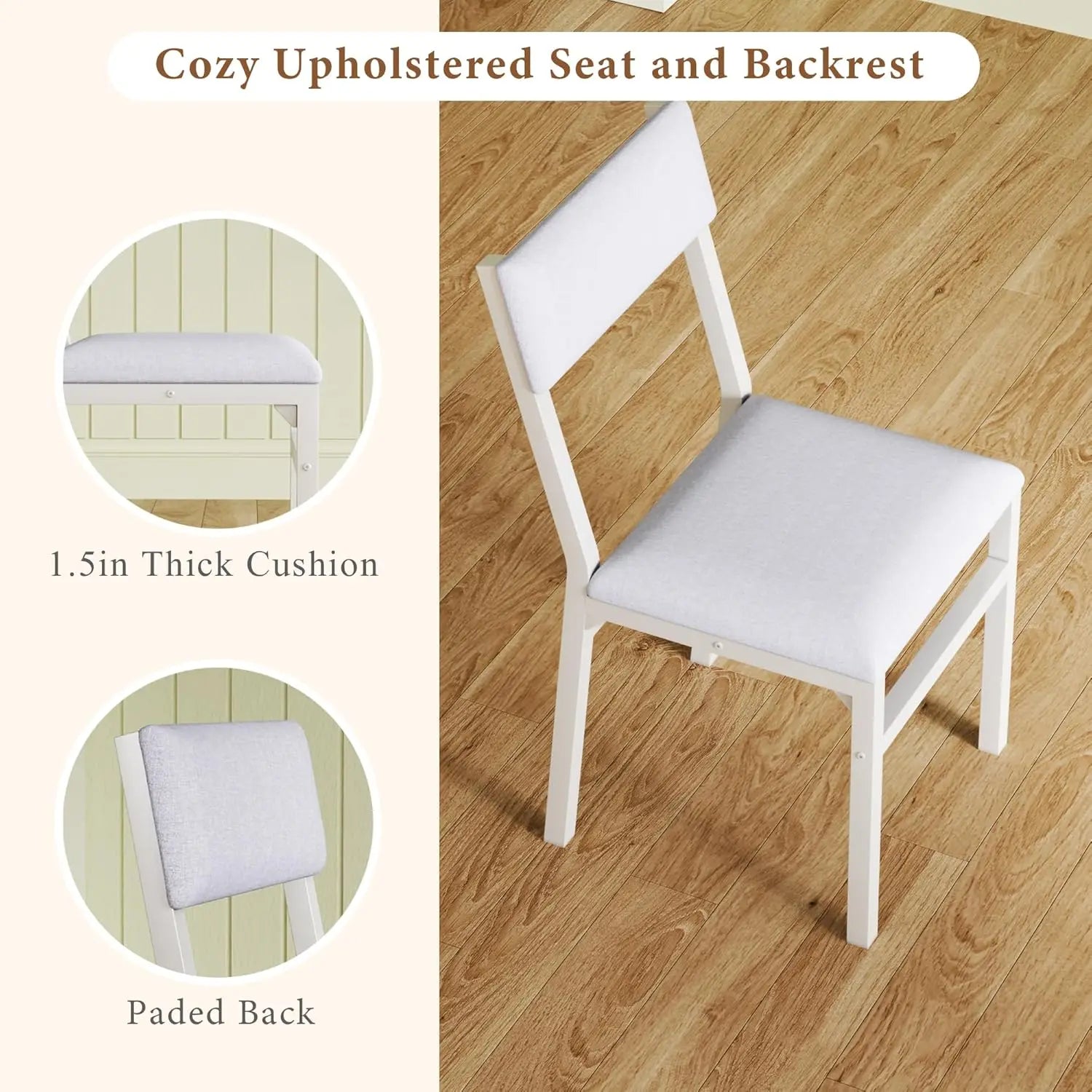 7-Piece Extendable Dining Set (6 Seater)