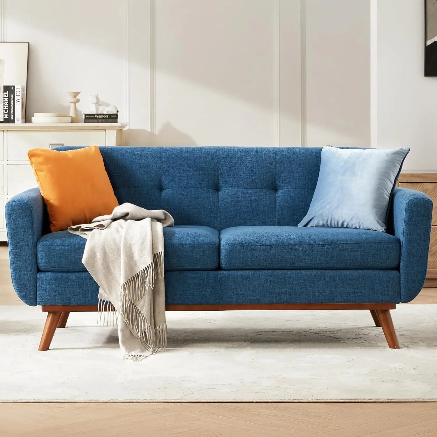 Mid-Century Loveseat Sofa