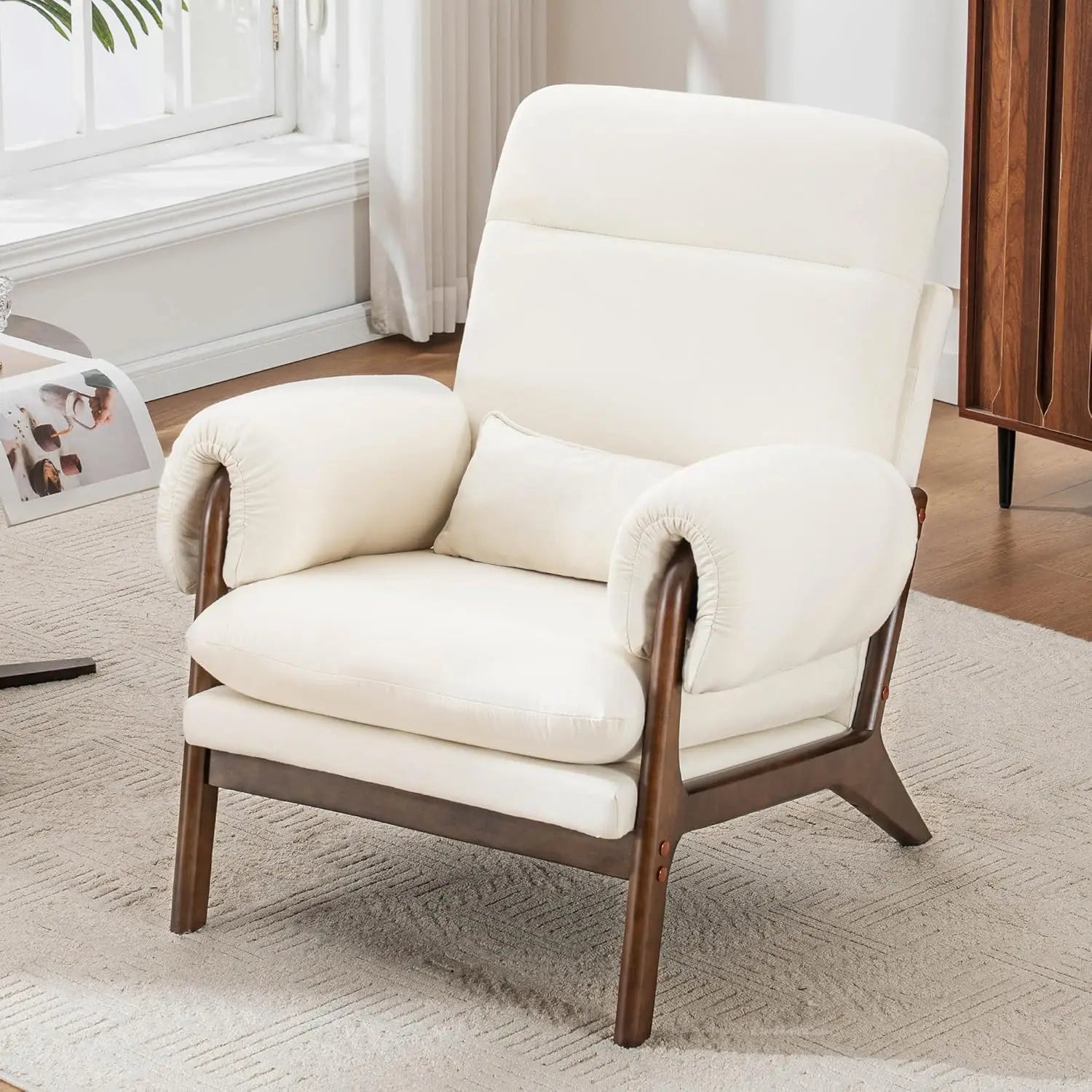 Mid-Century Accent Chairs (Set of 2)