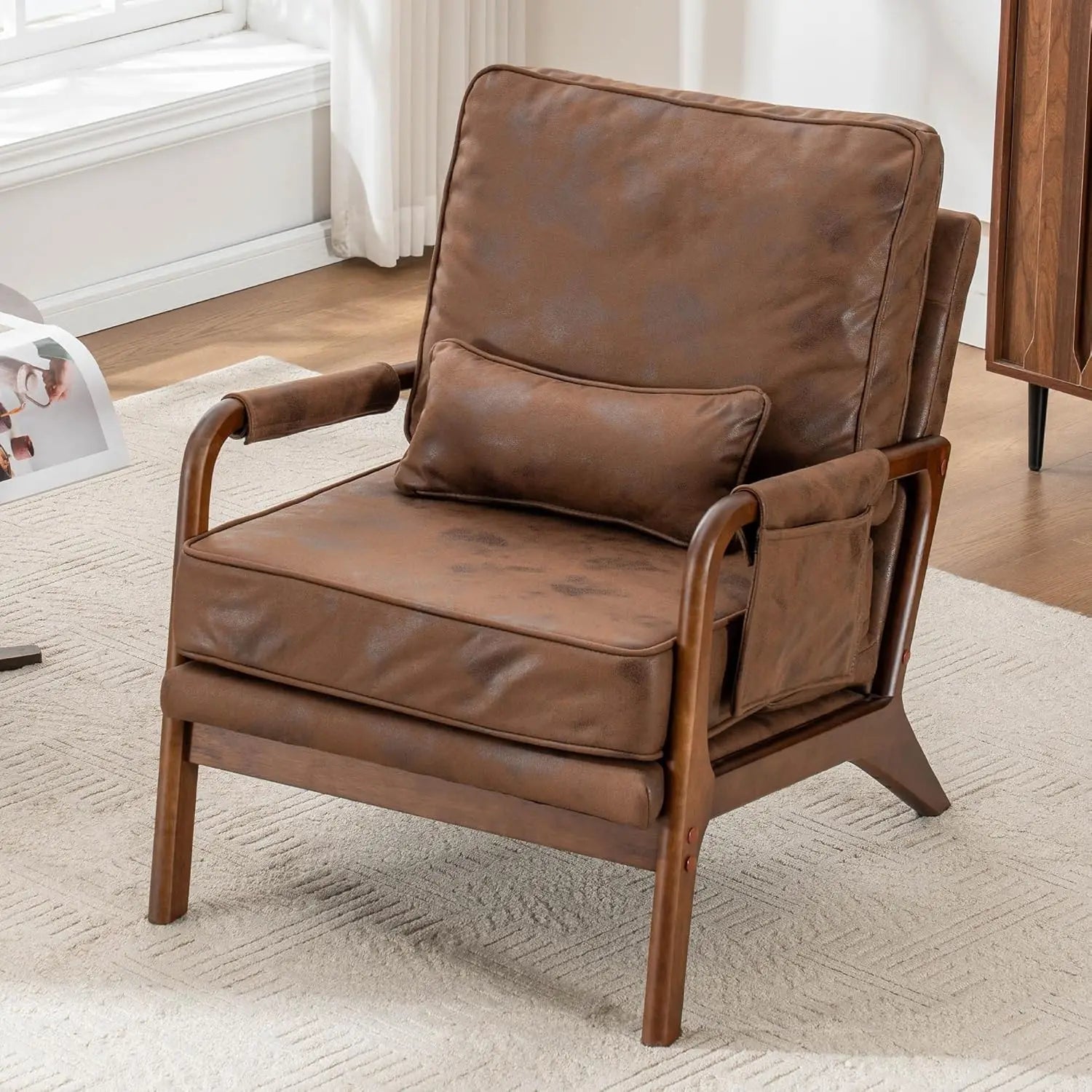 Mid-Century Accent Chairs (Set of 2)