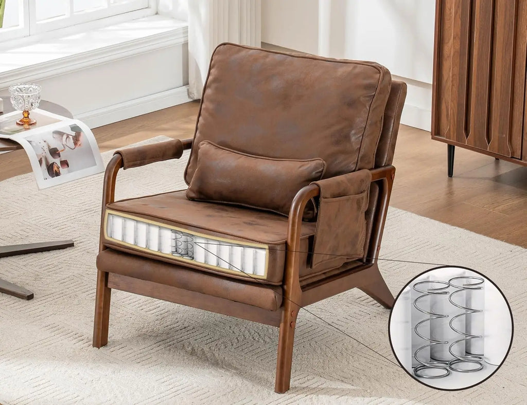 Mid-Century Accent Chairs (Set of 2)