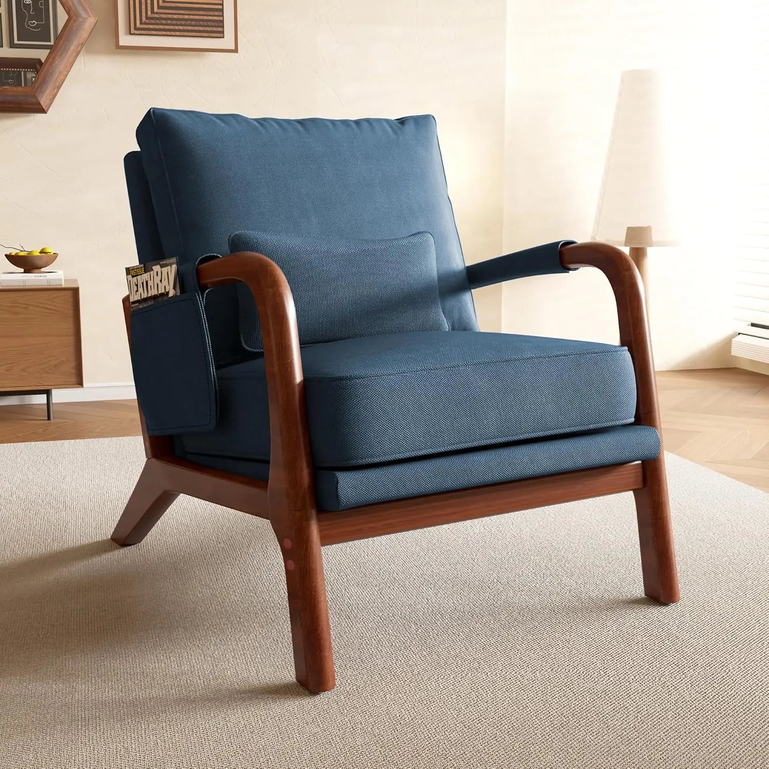 Mid-Century Accent Chairs (Set of 2)
