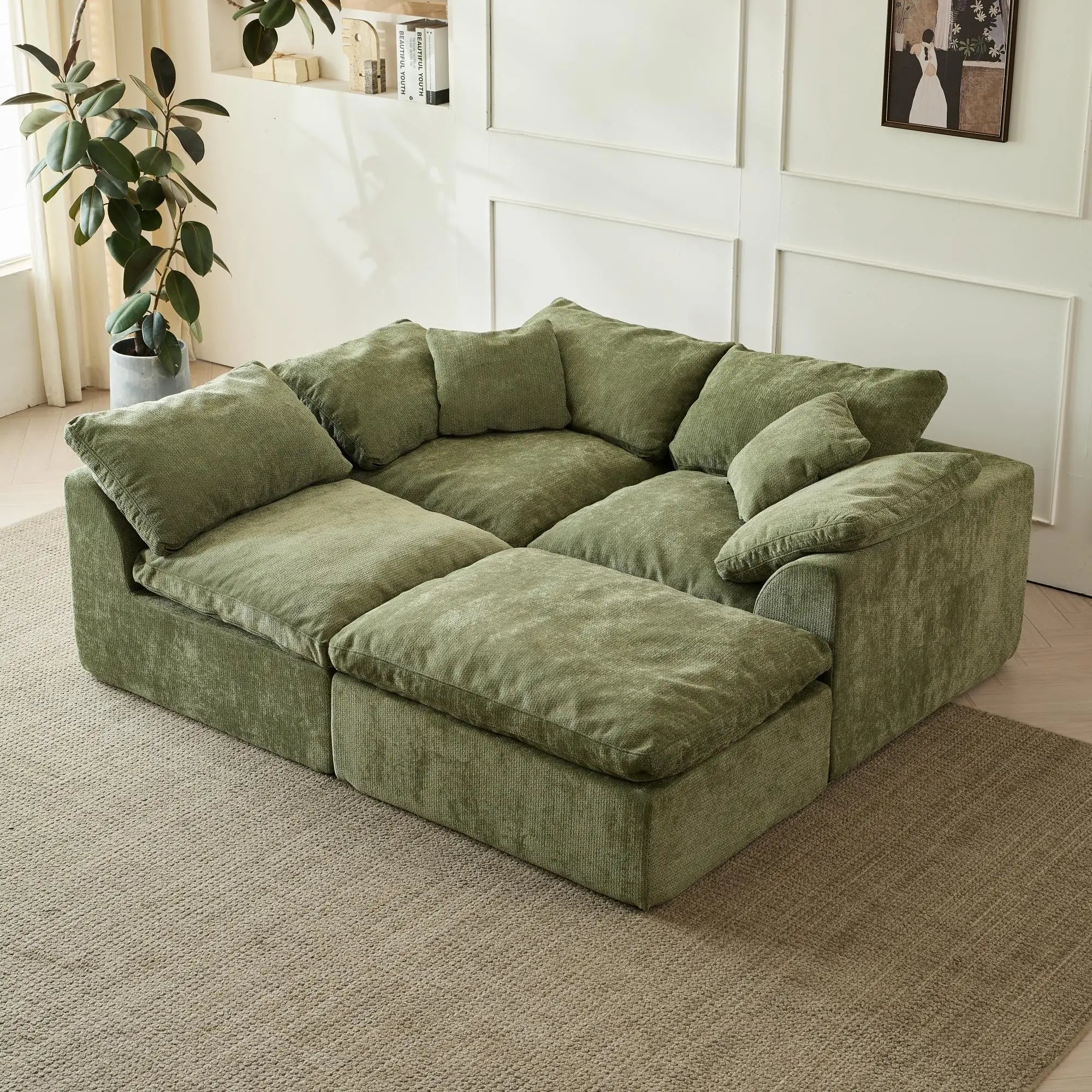 Oversized Cloud Sectional Sofa