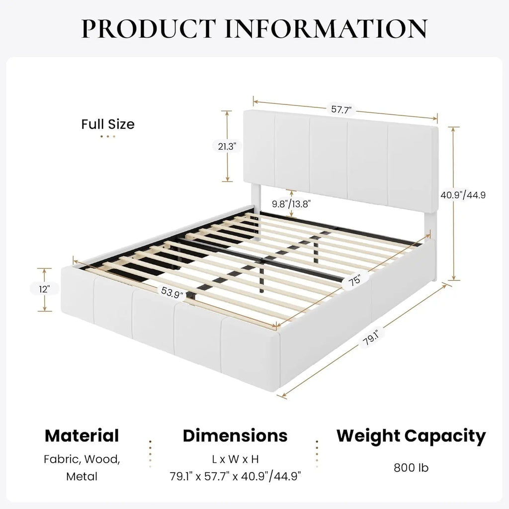 Velvet Upholstered Bed Frame