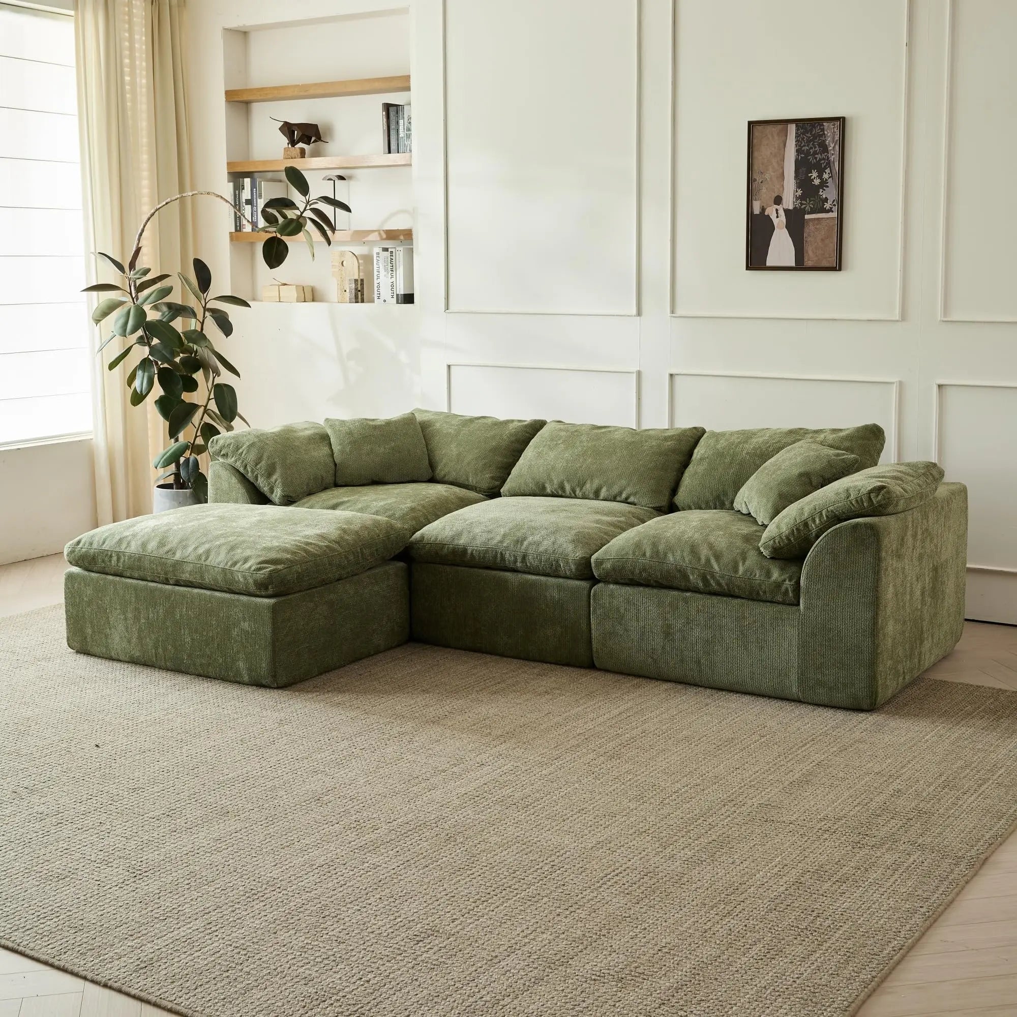 Oversized Cloud Sectional Sofa