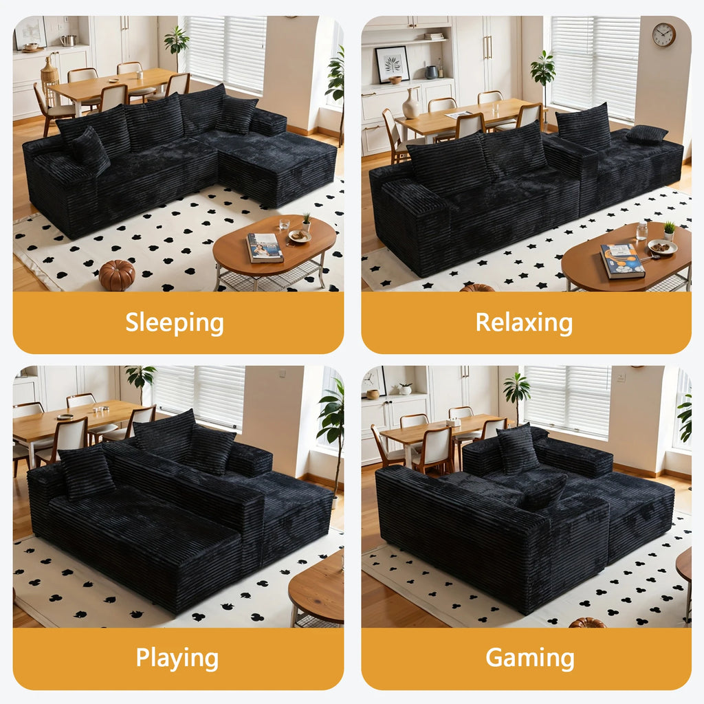 L-Shaped Cloud Sectional Sofa