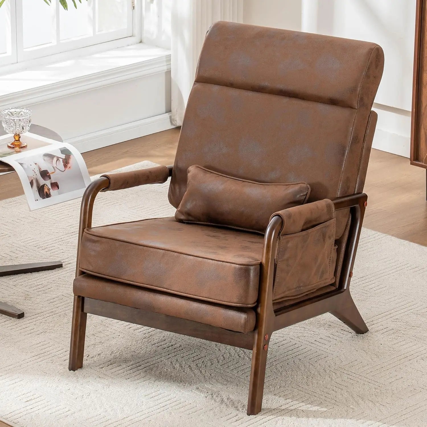 Mid-Century Accent Chairs (Set of 2)