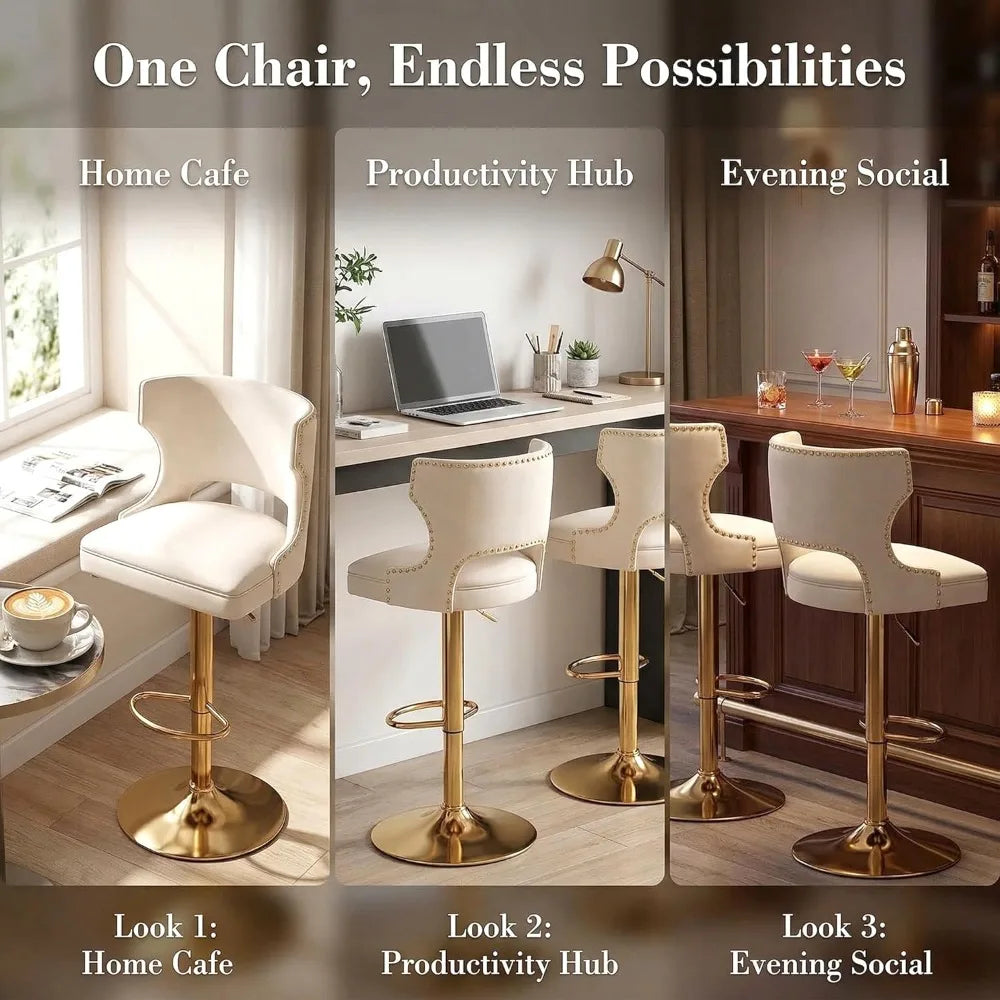 Swivel Bar Stools (Set of 2)