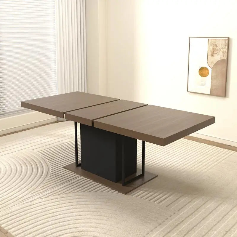 Extendable Rectangular Dining Table (6–10 Seater)