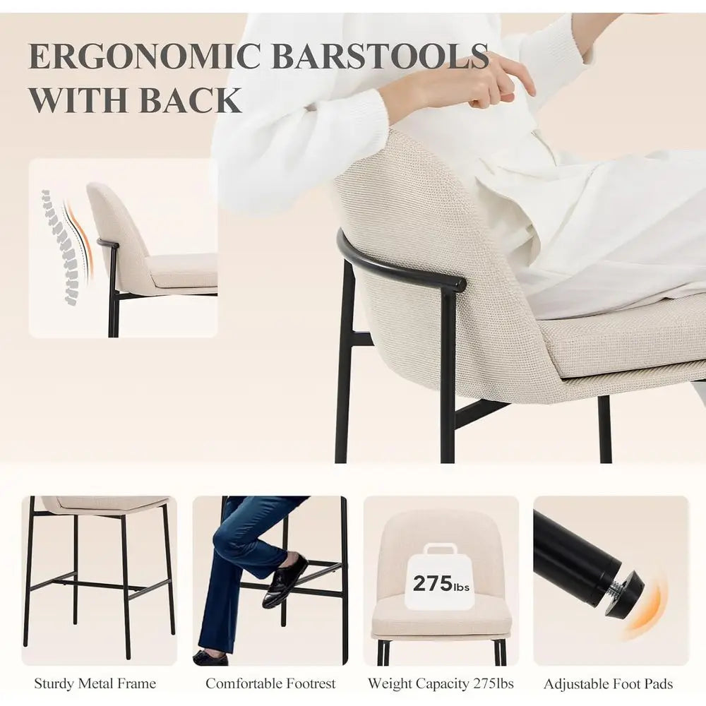 Counter Height Bar Stools (Set of 4)