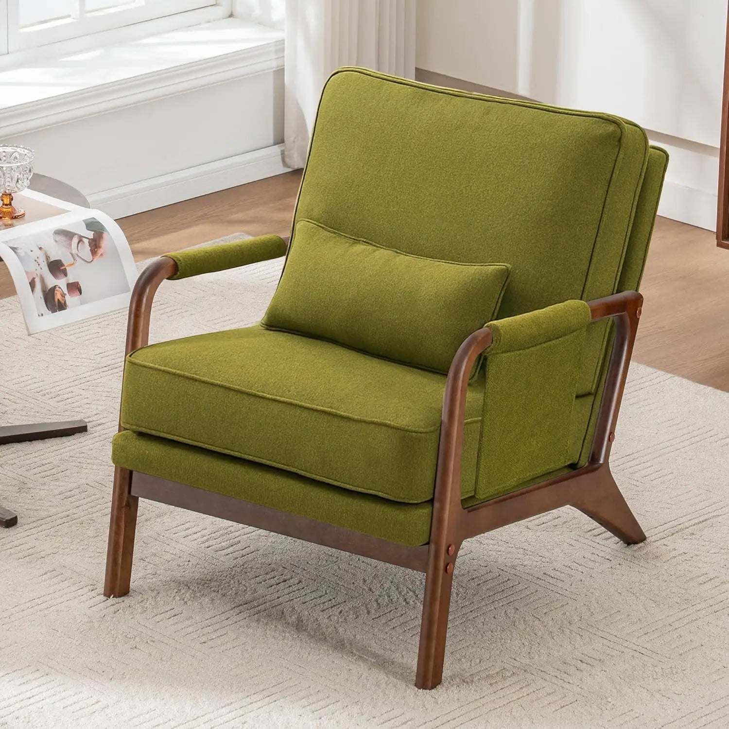Mid-Century Accent Chairs (Set of 2)