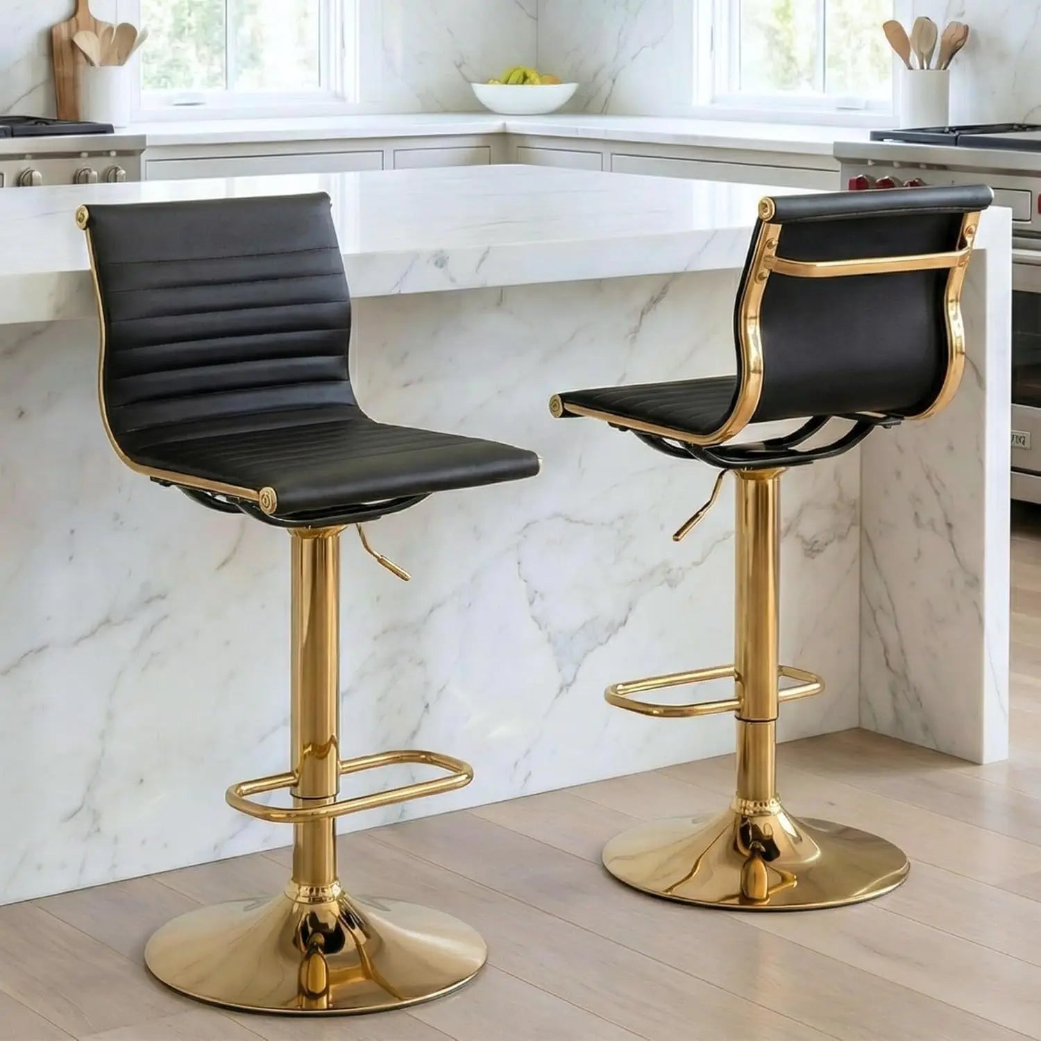 Swivel Counter Bar Stools (Set of 2)