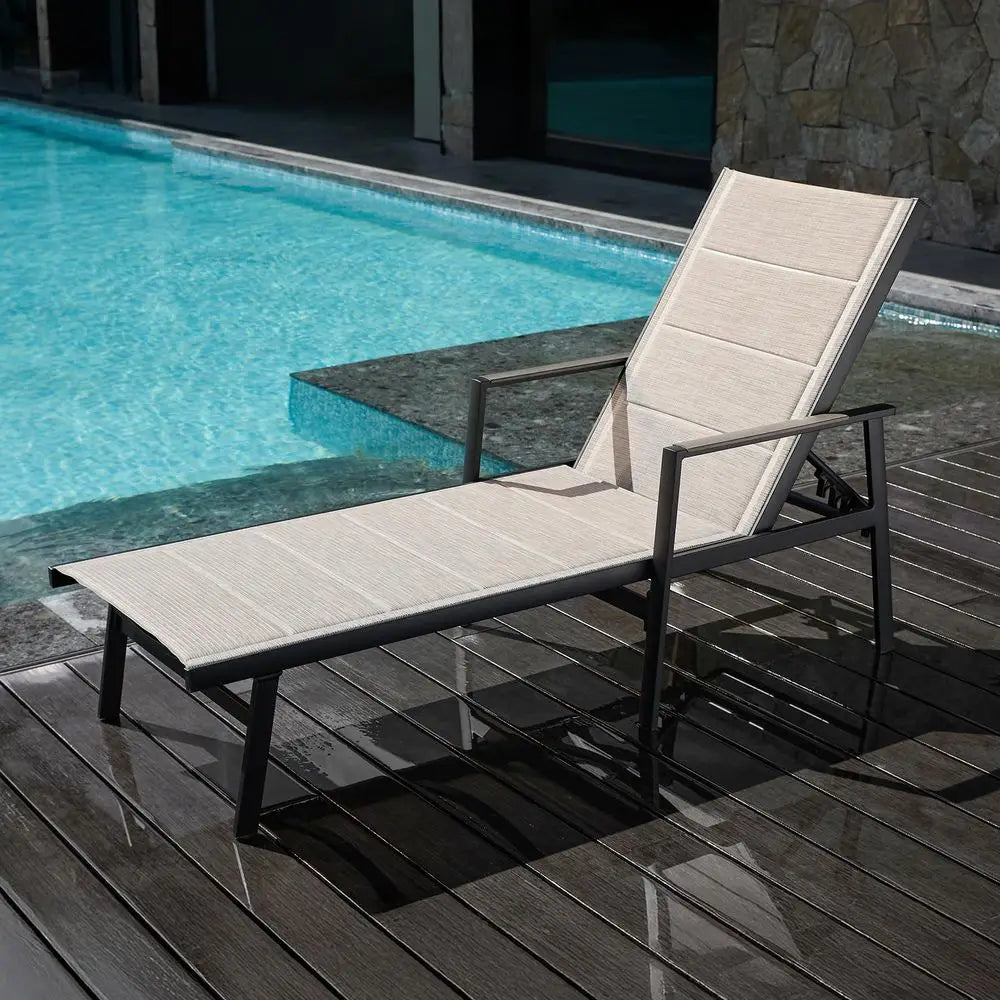 Aluminum Adjustable Lounge Chair