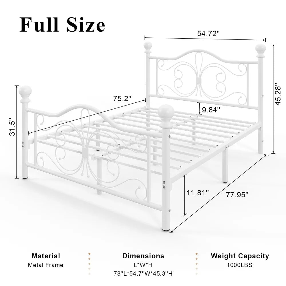 Vintage Metal Bed Frame