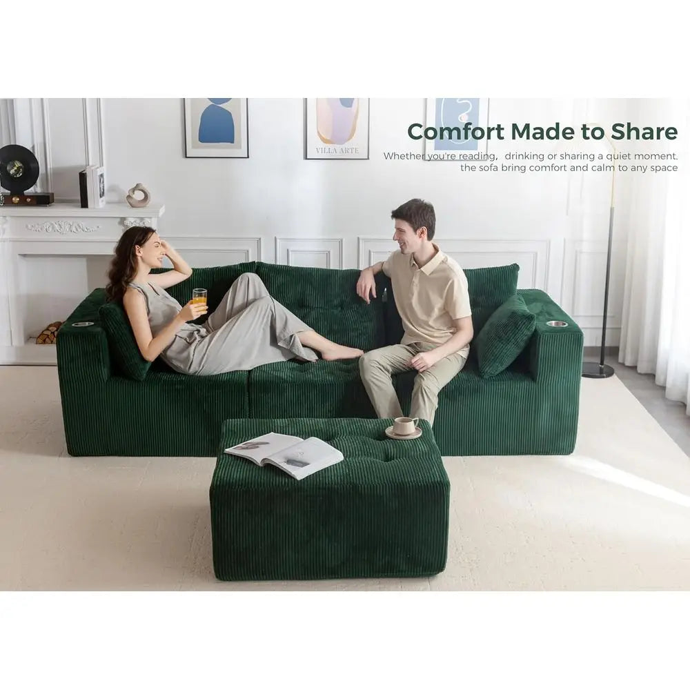 Modular Cloud Sectional Sofa