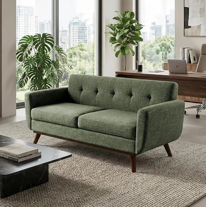 Mid-Century Loveseat Sofa