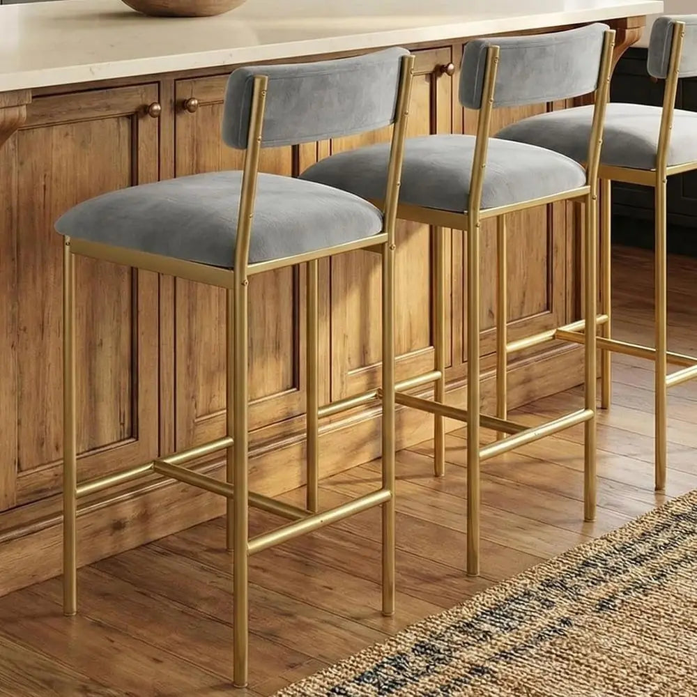 Upholstered Bar Stools (Set of 2)