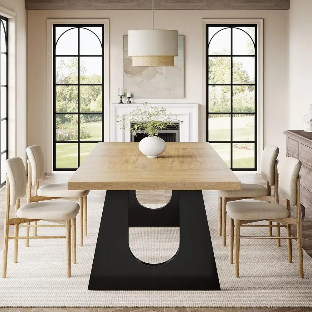 Rustic Oak Dining Table (6–8 Seater)