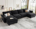 U-Shaped Modular Sectional Sofa
