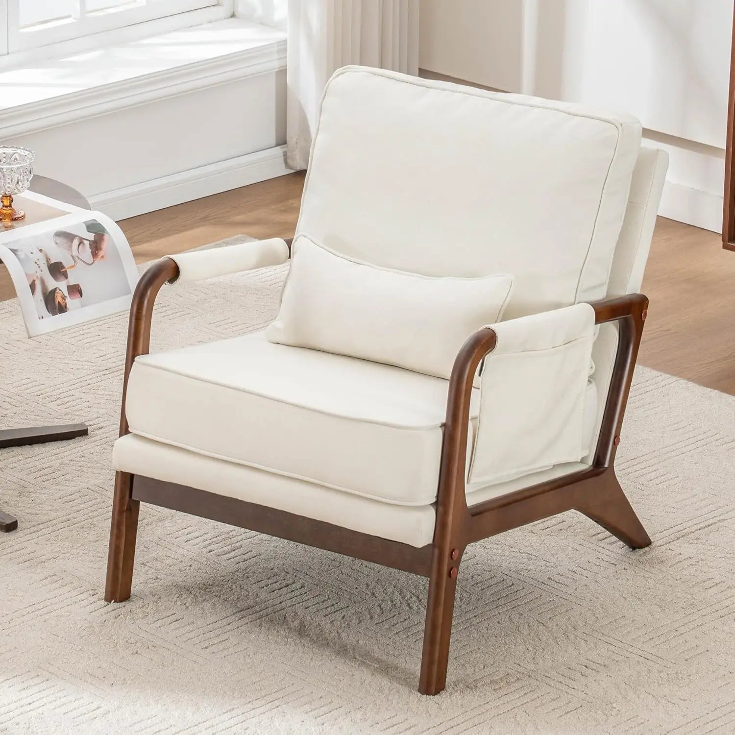 Mid-Century Accent Chairs (Set of 2)