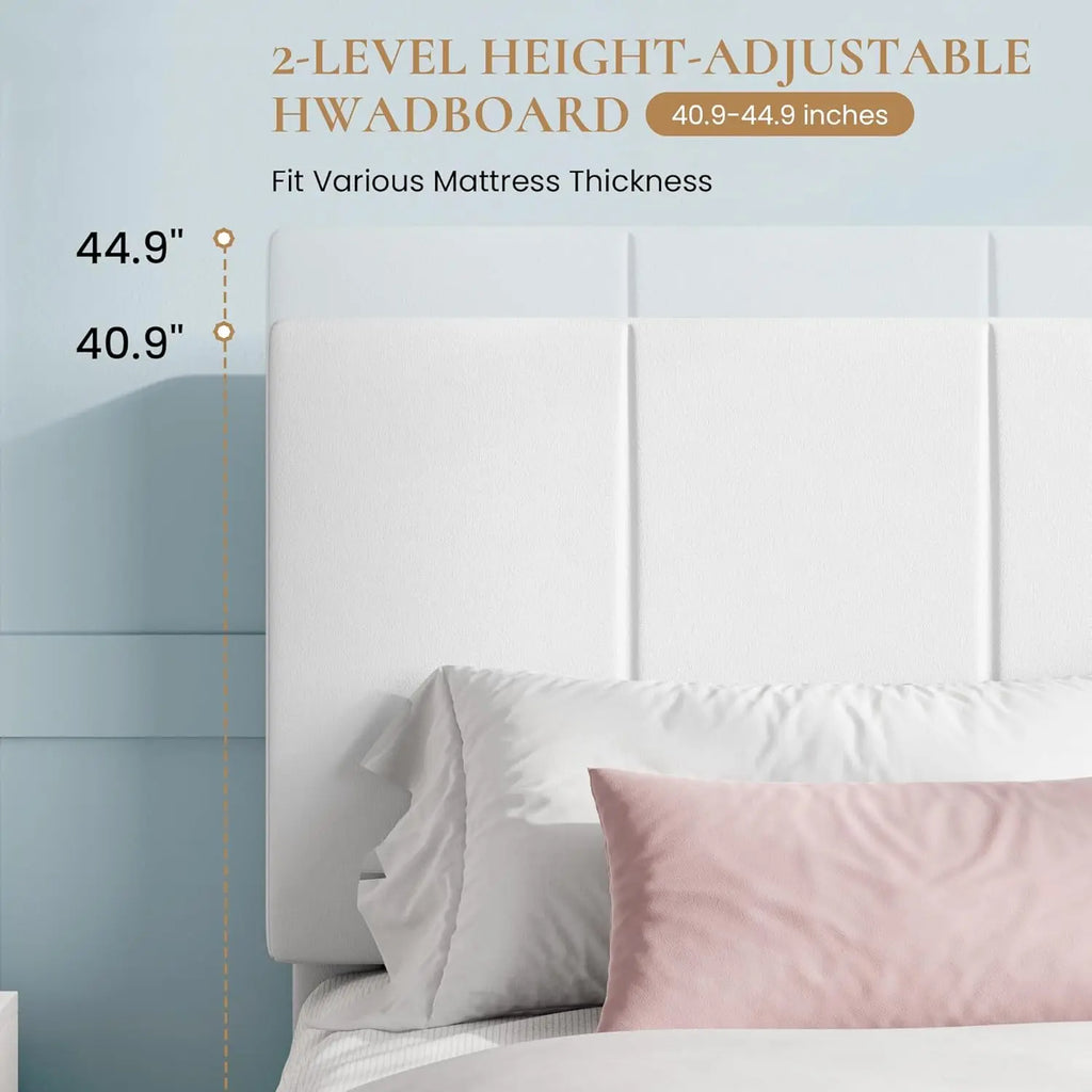 Velvet Upholstered Bed Frame