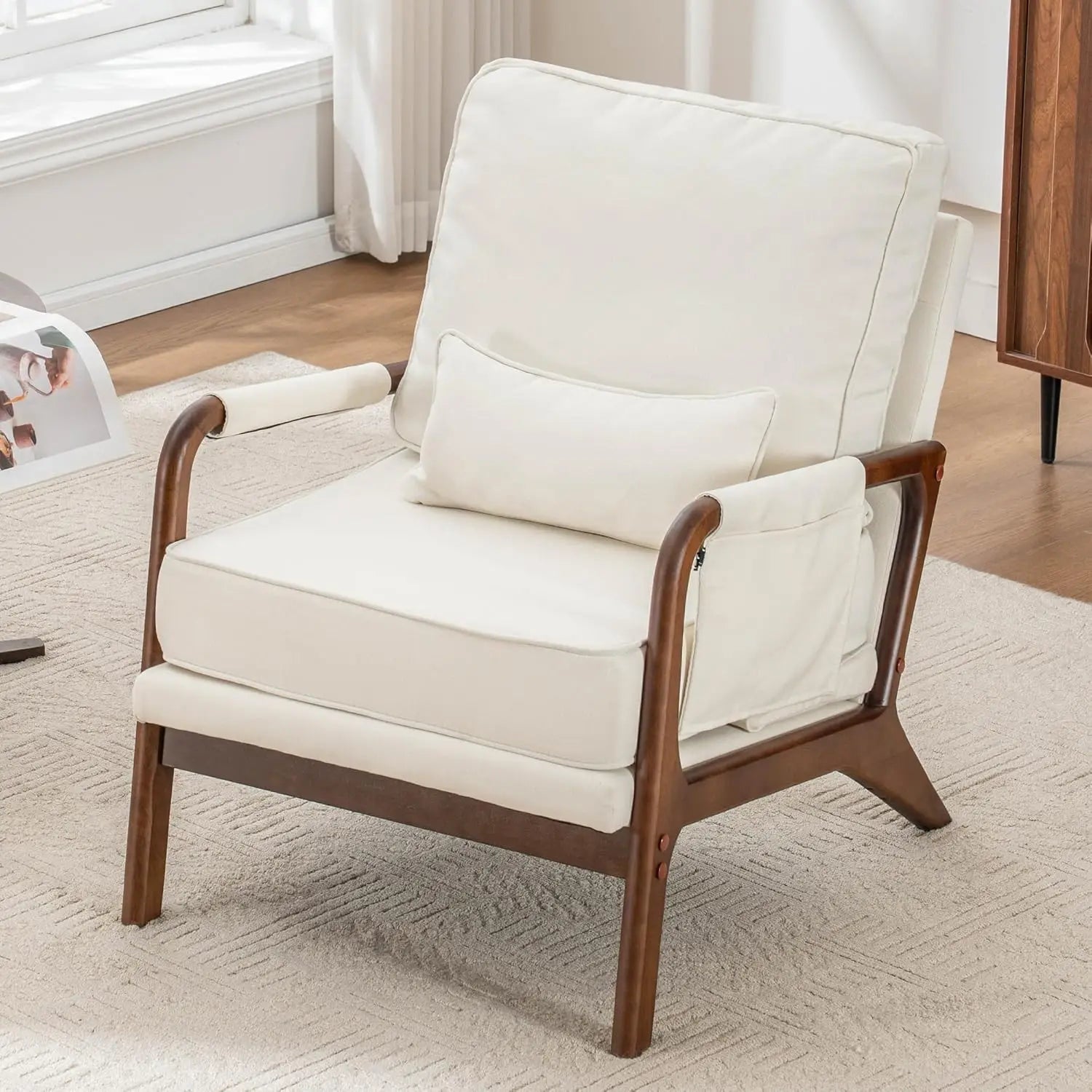 Mid-Century Accent Chairs (Set of 2)