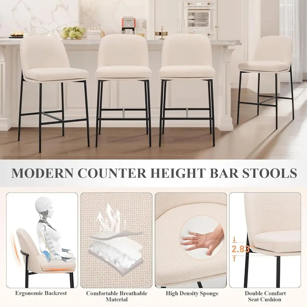 Counter Height Bar Stools (Set of 4)