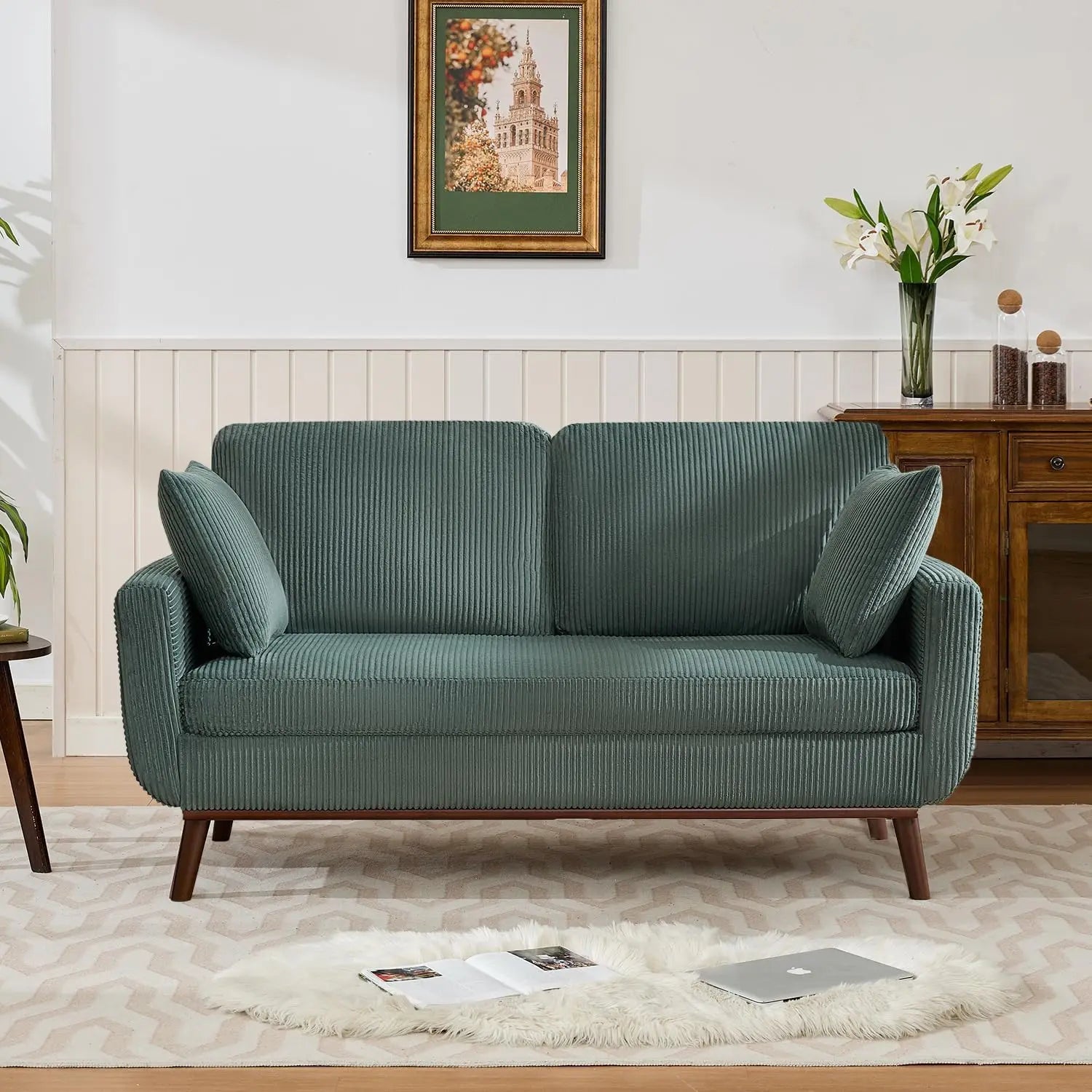 Mid-Century Loveseat Sofa