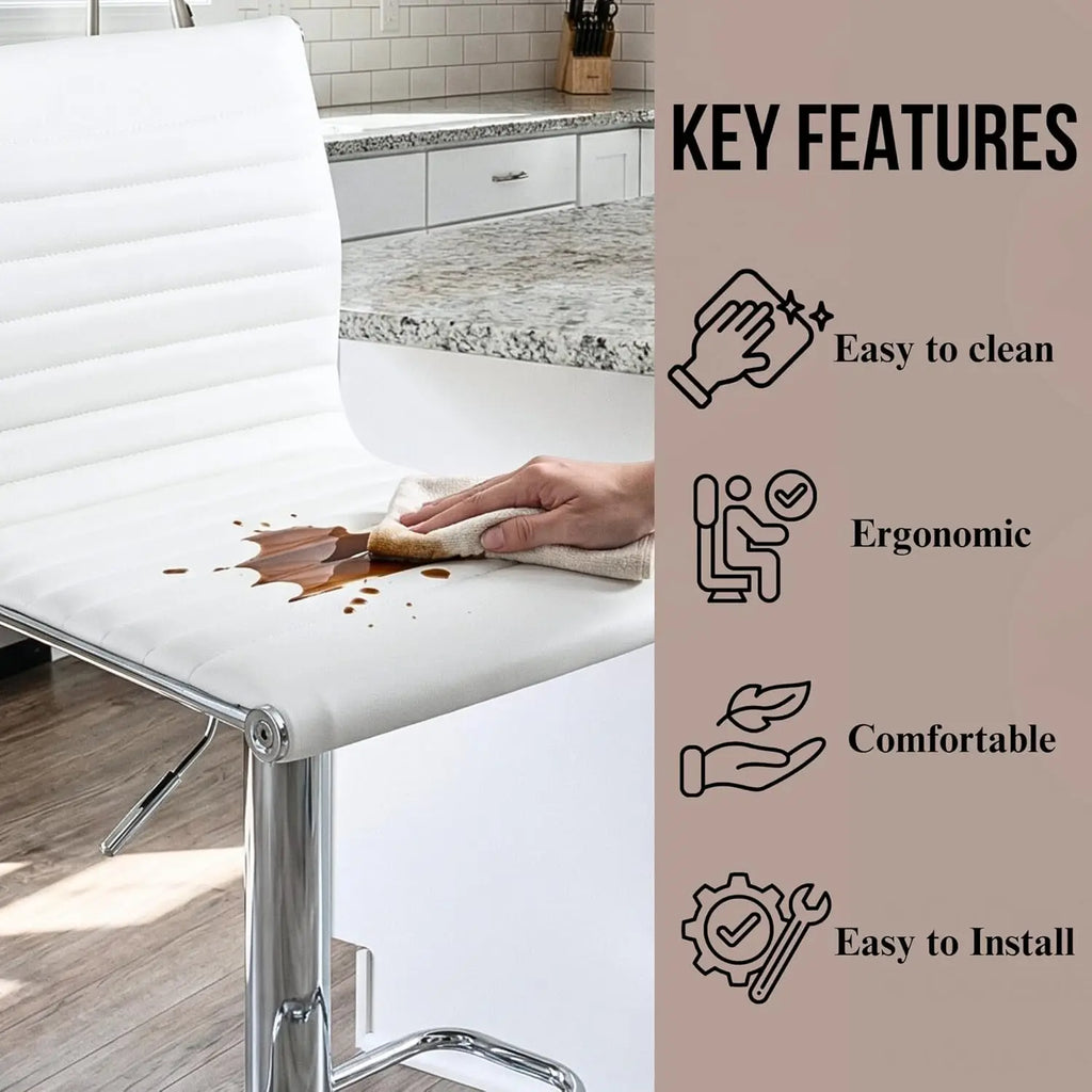 Swivel Counter Bar Stools (Set of 2)