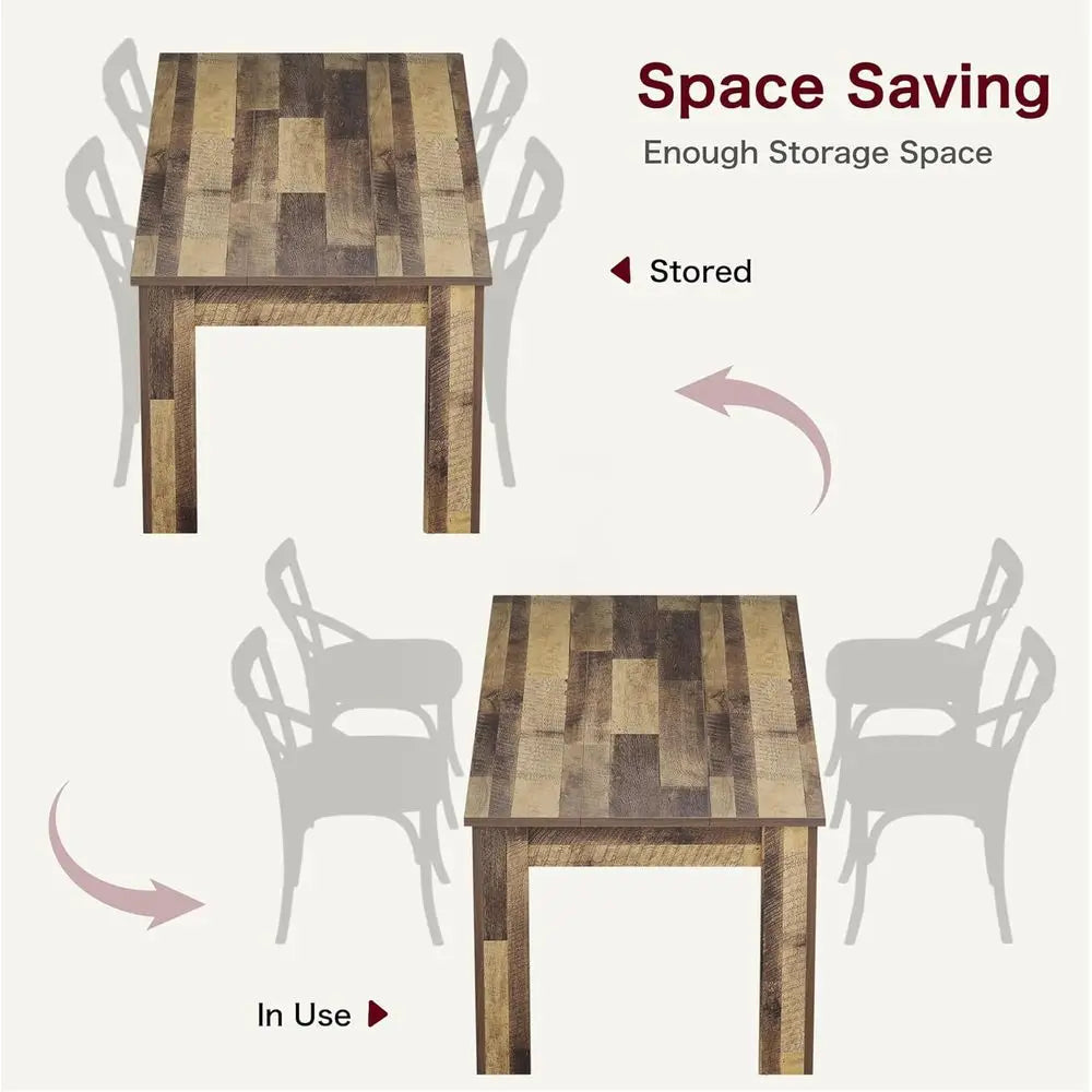 Farmhouse Rectangular Dining Table